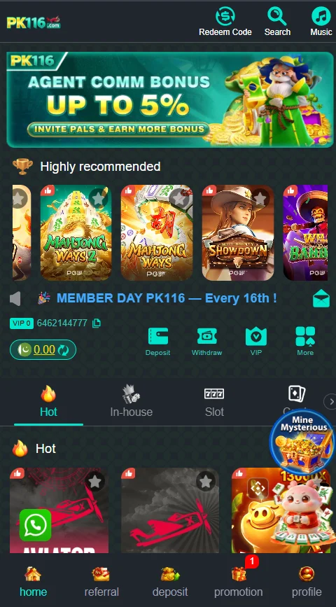 PK116 Game Download